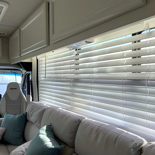 RV Faux Wood Blinds 